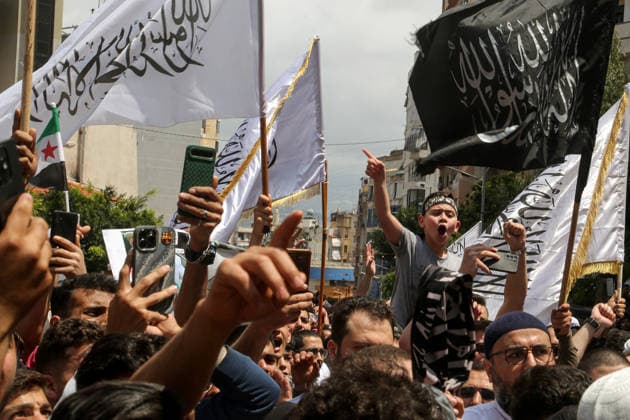 Libanon, Demonstration zur Freilassung von Ahmed al-Assir in Beirut