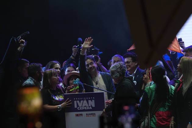 Kolumbien, Wahlkampf im Vorfeld der Präsidentschaftswahlen in Bogota