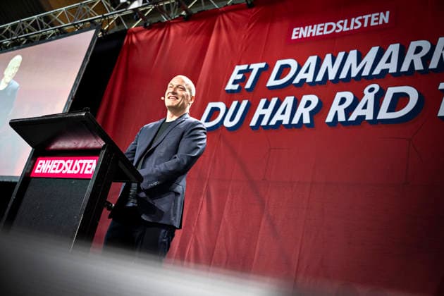 Dänemark, Red-Green-Alliance-Parteiversammlung in Kopenhagen