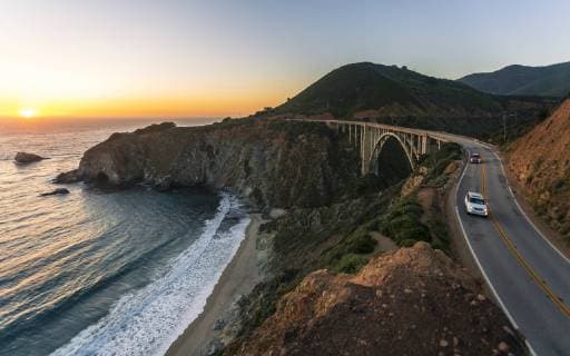 Kalendermotive: Entlang des Highway One