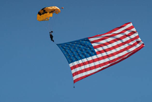 USA, Memorial Day Airshow in Miami Beach