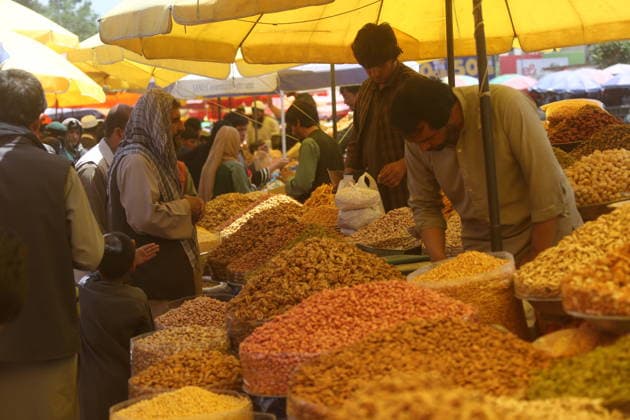 Afghanistan, Vorbereitungen auf das islamische Opferfest Eid al-Adha in Kabul