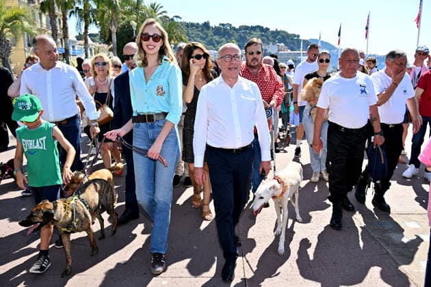 Celebrity, Prinzessin Maria Chiara de Bourbon beim Marche des Animaux in Nizza