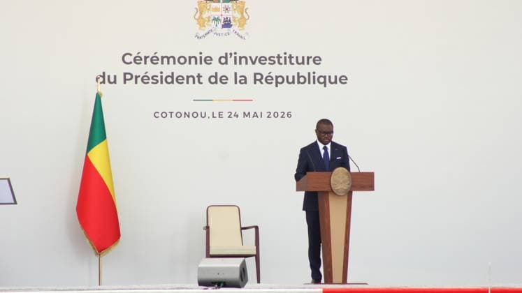 Benin, Amtseinführung von Präsident Romuald Wadagni in Cotonou
