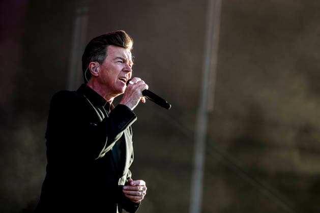 Musik, Rick Astley Konzert in Kopenhagen