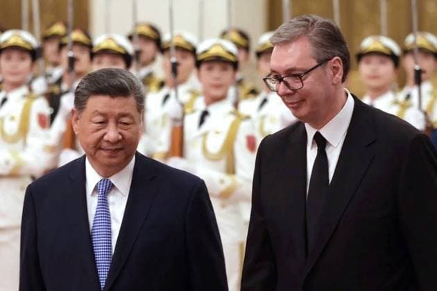 China, Xi Jinping empfängt Aleksandar Vucic in Peking