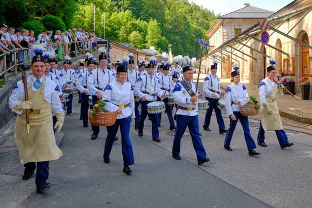Bayern, Bergknappen-Jahrtag in Berchtesgaden
