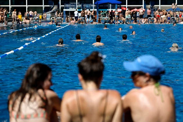 NRW, Freibad Kölner Stadionbad