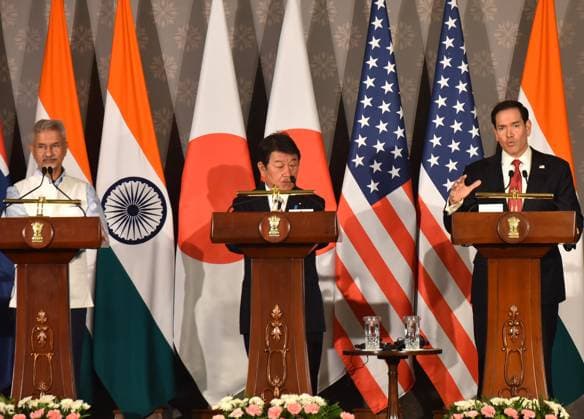 Indien, Marco Rubio zu Besuch in Neu-Delhi
