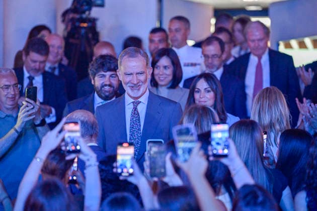 Royals, König Felipe von Spanien bei Verkündung des Princess of Girona Forschungspreises 2026 in Murcia