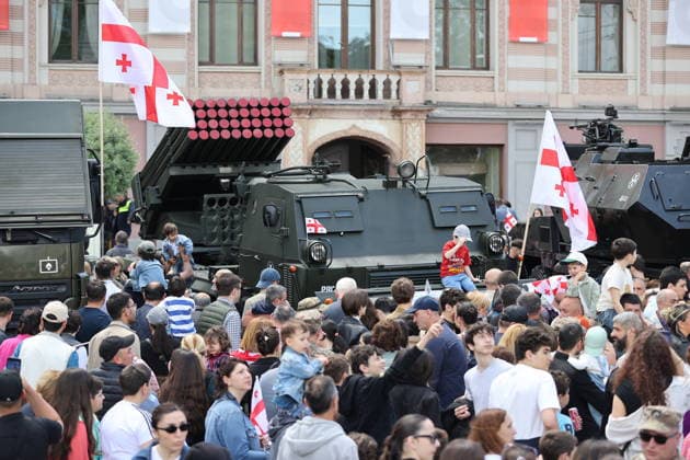 Georgien, 108. Jahrestag der Gründung der Republik, Feierlichkeiten in Tiflis