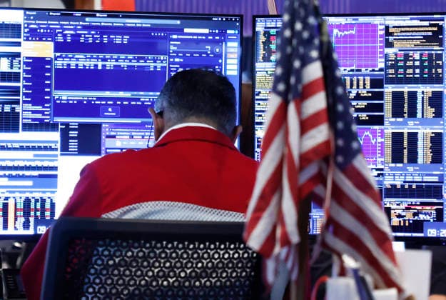 USA, New York, Eindrücke von der Börse an der Wall Street