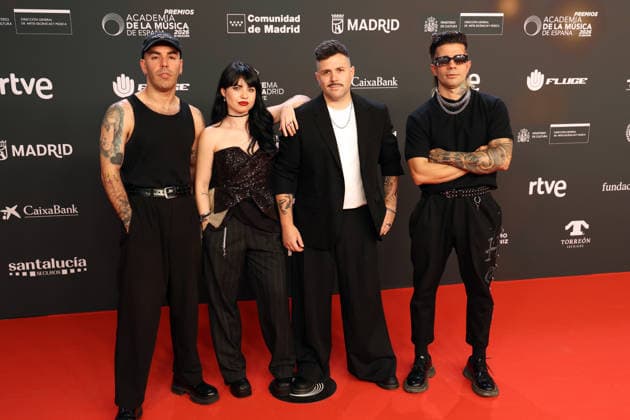 Red Carpet, Premios de la Academia de Musica in Madrid