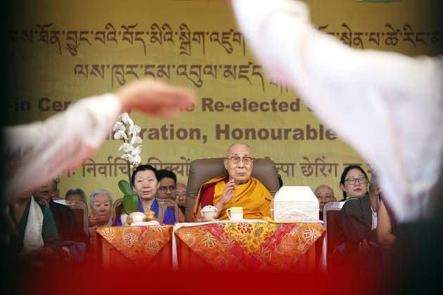 Indien, Vereidigungszeremonie des Tibetischen Parlaments im Exil in Dharamsala