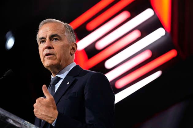 Kanada, Mark Carney spricht auf Fachmesse der Verteidigungsindustrie in Ottawa