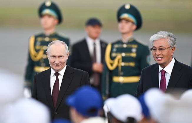Kasachstan, Wladimir Putin zu Gesprächen in Astana
