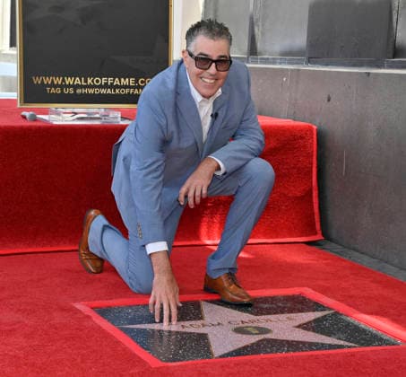Celebrity, Adam Corolla erhält Stern auf dem Hollywood Walk of Fame in Los Angeles