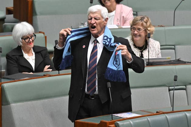 Australien, Debatte im Parlament in Canberra