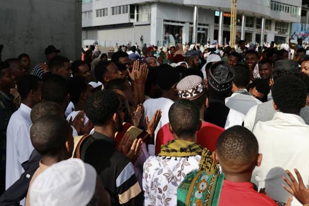 Islamisches Opferfest Eid al-Adha, Eindrücke aus Addis Abeba, Äthiopien