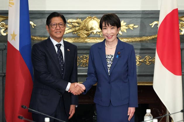 Japan, Premierministerin Sanae Takaichi trifft Ferdinand Marcos Jr. in Tokio