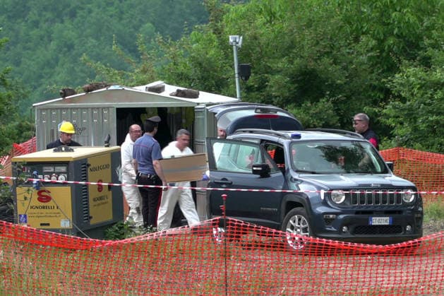 Italien, Leiche der vermissten Daniela Ruggi bei Montefiorino entdeckt und geborgen