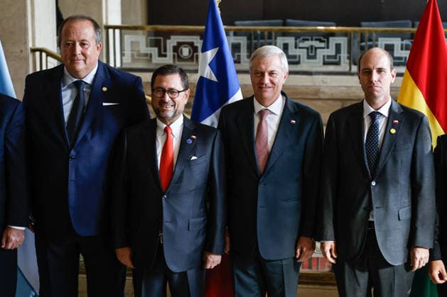 Chile, Präsident Jose Antonio Kast eröffnet Treffen gegen transnationale organisierte Kriminalität in Santiago