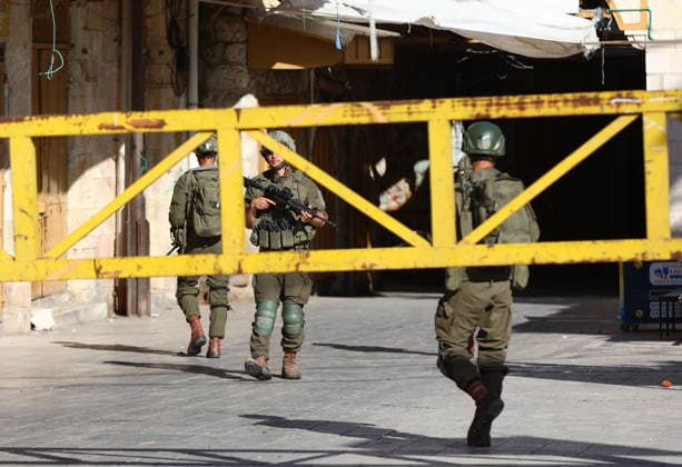 Nahostkonflikt, Westjordanland, Israels Armee sperrt Zugang zur Altstadt von Hebron