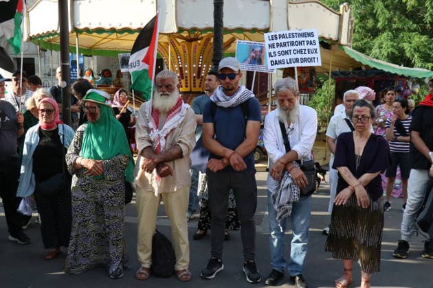 Paris, Pro-palästinensischer Protest