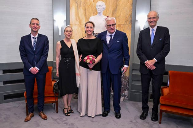 Royals, Belgien, Prinz Laurent und Prinzessin Claire besuchen Musikwettbewerb in Brüssel