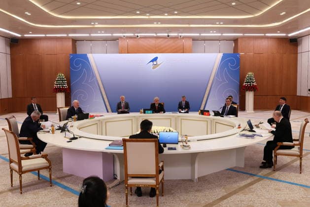 Astana, Tagung des Obersten Eurasischen Wirtschaftsrates