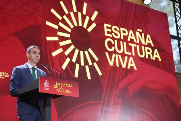 Spanien, Pedro Sanchez präsentiert Plan für kulturelles Auslandsengagement in Madrid