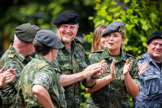 Royals, Königin Maxima erhält nach Ausbildung Rang als Oberstleutnant in Breda