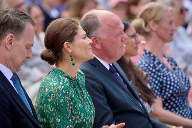 Royals, Schweden, Kronprinzessin Victoria eröffnet Ausstellung in Landskrona