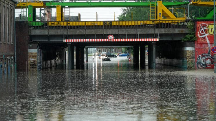 Unwetter in Niedersachsen