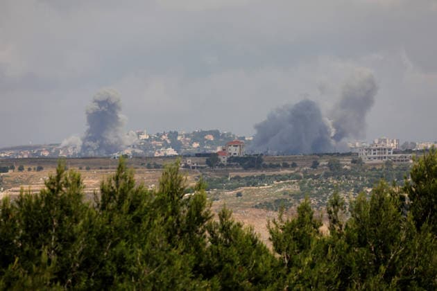 Krieg in Nahost, Libanon, Israelischer Luftangriff auf Nabatäa