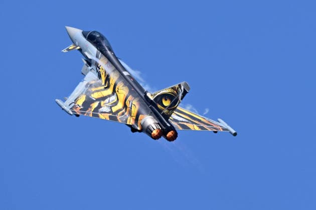 Tschechien, Aviaticka Airshow in Hradec Kralove