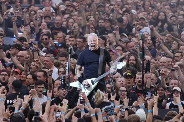 Music, Metallica Konzert in Berlin