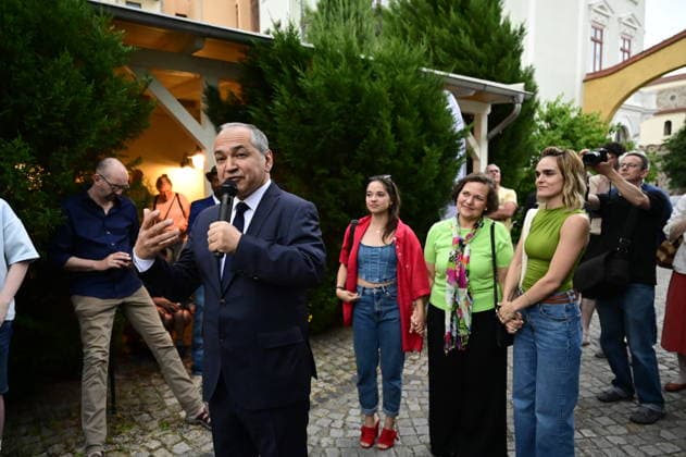 Sachsen, Octavian Ursu Wahlparty in Görlitz