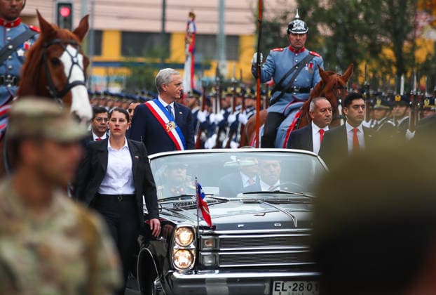 Chile, Erst öffentliche Ansprache von Präsident Jose Antonio Kast im Nationalkongress in Valparaiso