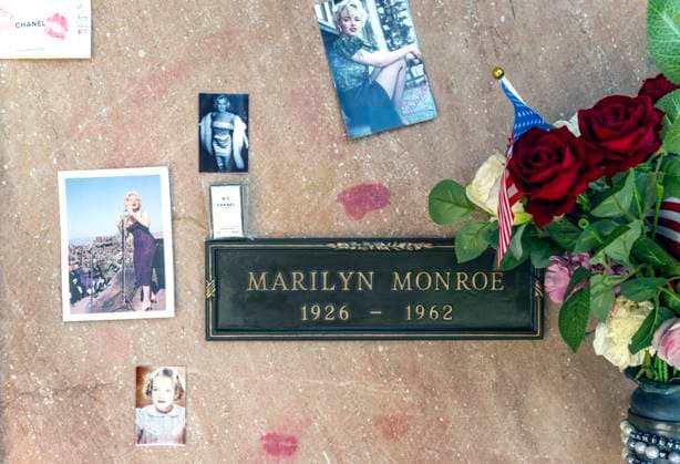 Celebrity, Gedenken an Marilyn Monroe in Los Angeles
