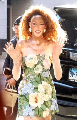 Celebrity, Winnie Harlow unterwegs in New York