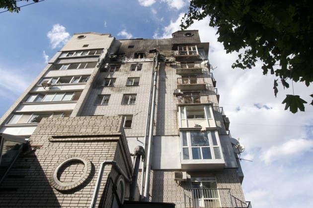 Ukraine-Krieg, Schäden durch russischen Angriff auf Dnipro