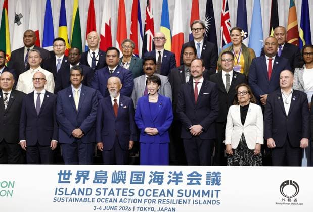 Japan, Island States Ocean Summit in Tokio