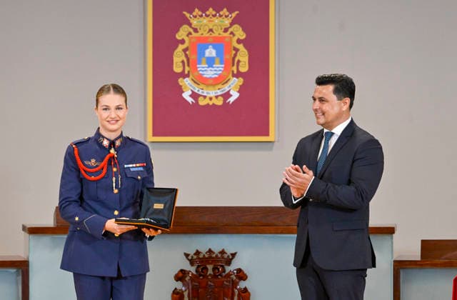 Royals, Prinzessin Leonor von Spanien erhält Ehrenbürgerschaft in San Javier