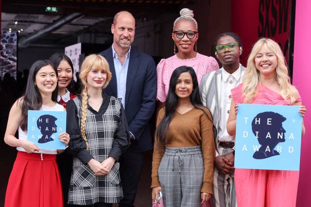 Royals, Prinz William bei Verleihung des Diana Awards im Rahmen des SXSW Festivals in London