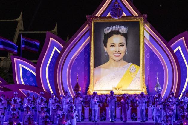 Royals, Thailand, Feierlichkeiten zum 48. Geburtstag von Königin Suthida in Bangkok