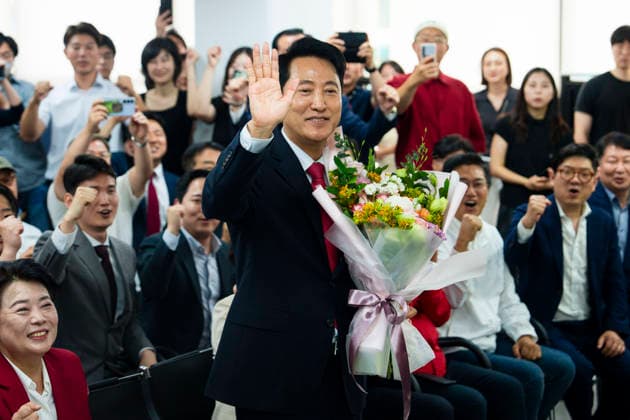 Südkorea, Oh Se-hoon gewinnt Bürgermeisterwahl in Seoul