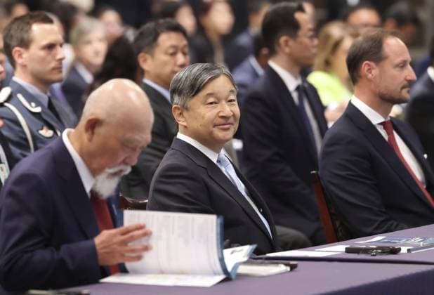 Royals, Japan, Kaiser Naruhito besucht Ozeankonferenz in Tokio