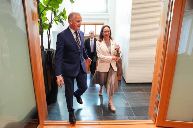 Oslo, Jonas Gahr Store empfängt Maria Corina Machado