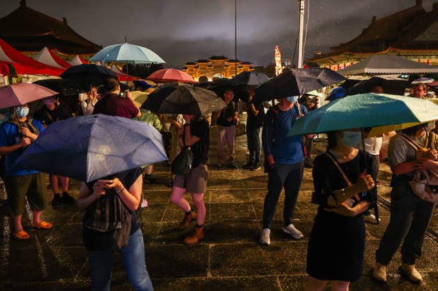 Taiwan, Gedenken am Jahrestag des Tiananmen-Massakers